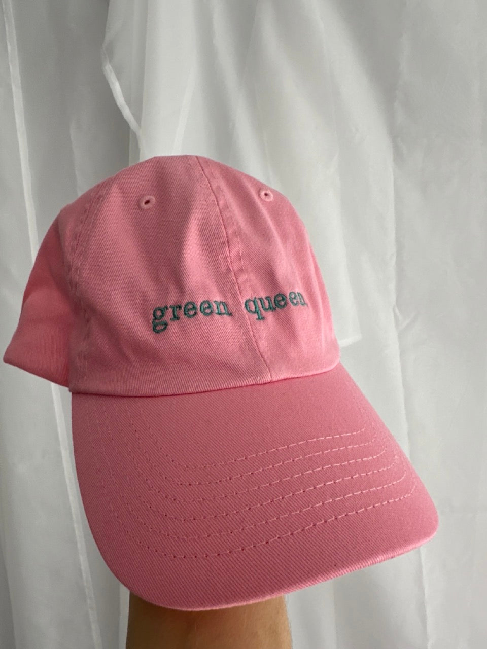 Green Queen Pink Hat