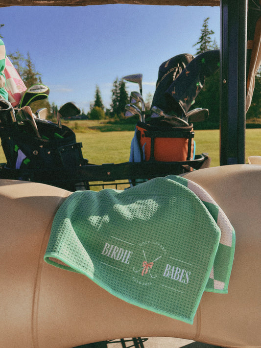Birdie Babes Golf Towel